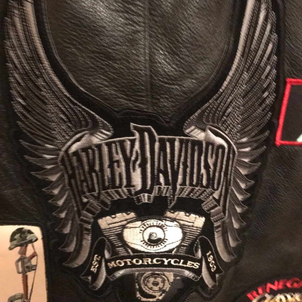 Harley Davidson leather vest (FMC)